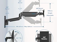 Bontec wandhouder voor schermen van 13 tot 27 inch - afbeelding 3 van  3