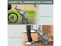 Boodschappentrolley voor vouwfiets - afbeelding 3 van  12