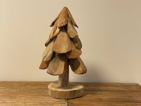 Boom / tree in teak h40cm - afbeelding 1 van  1