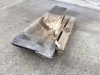 Boomstam tafelblad 1750 x 520 x 50 mm - afbeelding 1 van  4