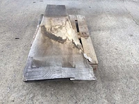 Boomstam tafelblad 1750 x 520 x 50 mm - afbeelding 2 van  4