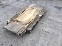 Boomstam tafelblad 1850 x 450 x 50 mm - afbeelding 1 van  6