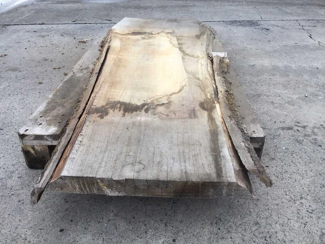 Boomstam tafelblad 1850 x 450 x 50 mm - afbeelding 3 van  6