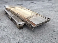 Boomstam tafelblad 1850 x 450 x 50 mm - afbeelding 4 van  6