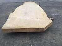 Boomstam tafelblad ceder 2800 x 900 x 80 mm - afbeelding 4 van  10