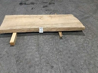 Boomstam tafelblad eiken 1880 x 650 x 85 mm - afbeelding 7 van  8