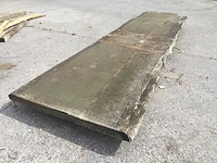Boomstam tafelblad eiken 4470 x 1200 x 80 mm - afbeelding 1 van  7