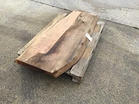 Boomstam tafelblad mammoet 1430 x 500 x 60 mm - afbeelding 1 van  5