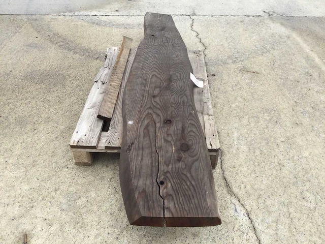 Boomstam tafelblad mammoet 2360 x 420 x 50 mm - afbeelding 2 van  6