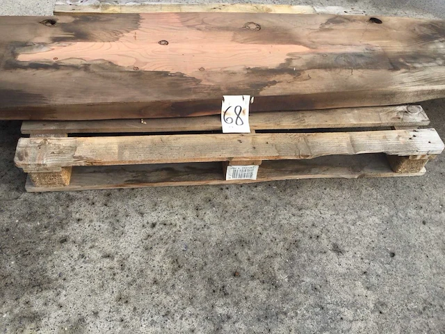 Boomstam tafelblad mammoet 2420 x 450 x 50 mm - afbeelding 5 van  5