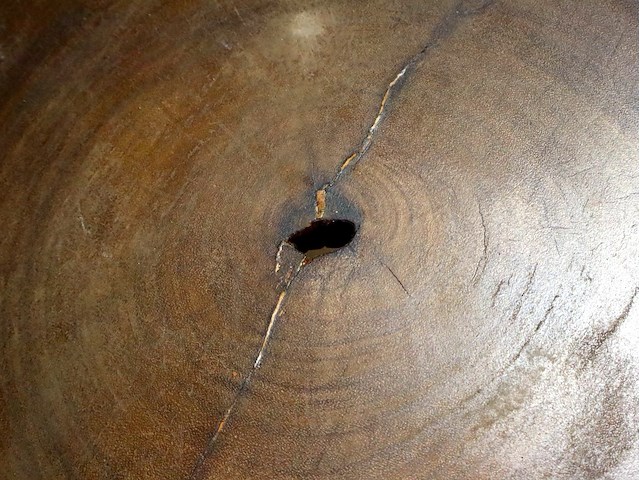 Boomstamschijf salontafel - afbeelding 4 van  4