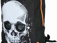 Boomzac bluetooth speakerrugtas skull - afbeelding 1 van  4