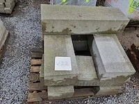 Boordsteen 100 x 30 x 20 cm (7 stuks) - afbeelding 1 van  1