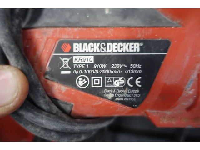 Boorhamer black & decker - afbeelding 2 van  2