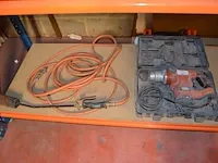 Boorhamer black&decker kd1250 in koffer, gasbrander welco (18,16) - afbeelding 1 van  8
