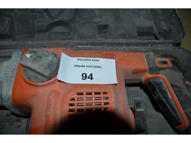 Boorhamer black&decker kd1250 in koffer, gasbrander welco (18,16) - afbeelding 2 van  8