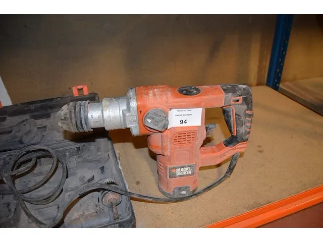 Boorhamer black&decker kd1250 in koffer, gasbrander welco (18,16) - afbeelding 4 van  8