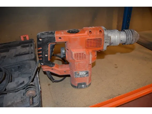 Boorhamer black&decker kd1250 in koffer, gasbrander welco (18,16) - afbeelding 5 van  8