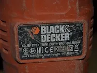 Boorhamer black&decker kd1250 in koffer, gasbrander welco (18,16) - afbeelding 6 van  8
