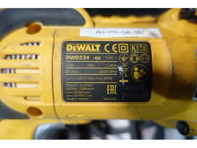 Boorhamer dewalt - afbeelding 3 van  3