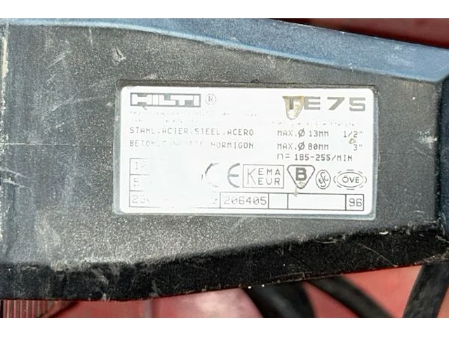 Boorhamer hilti - afbeelding 6 van  6