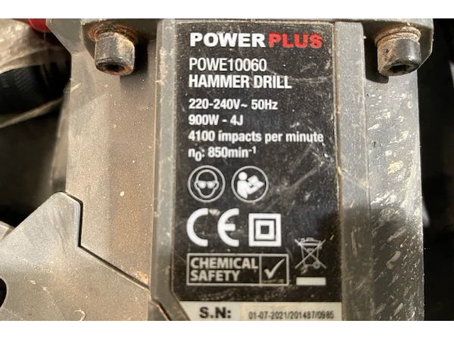 Boorhamer powerplus - afbeelding 4 van  4