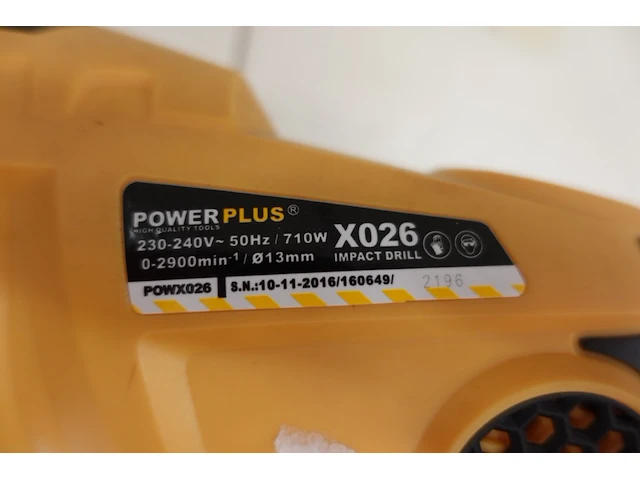 Boorhamer powerplus - afbeelding 2 van  3