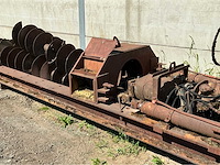 Boorinstallatie met spiralen en schot horizontale boorinstallatie - afbeelding 2 van  12