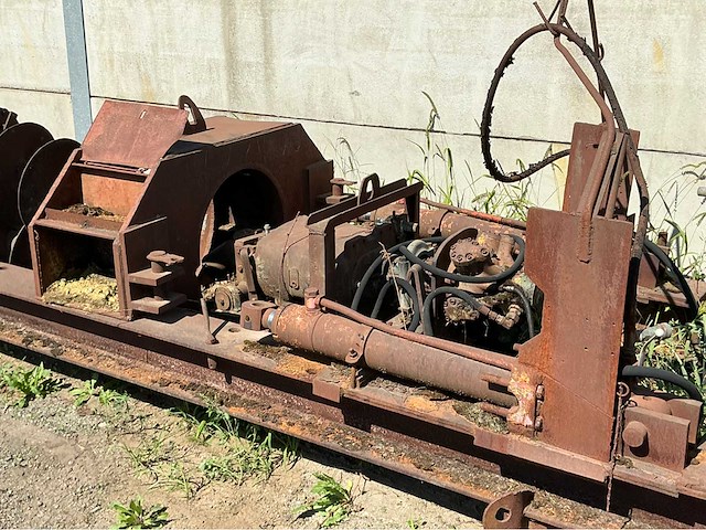 Boorinstallatie met spiralen en schot horizontale boorinstallatie - afbeelding 8 van  12