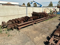 Boorinstallatie met spiralen en schot horizontale boorinstallatie - afbeelding 12 van  12