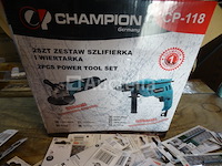 Boorinstallatie, slijpmachine champion cp-118 met 60 bosch-bits - afbeelding 5 van  8