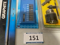 Boorkop - 12 delige bitsenset - bits ph2 lengte 200mm - afbeelding 1 van  3