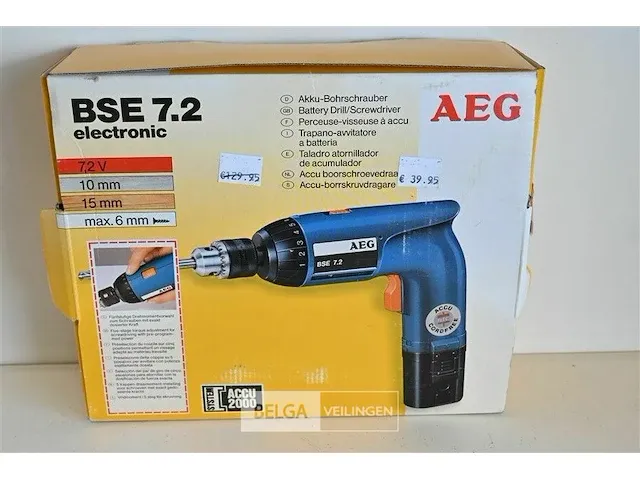 Boormachine aeg type bse - afbeelding 1 van  4