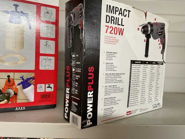 Boormachine en waterbak - afbeelding 4 van  5