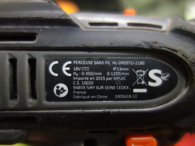 Boormachine foxter met accu - afbeelding 3 van  3