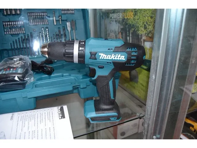 Boormachine makita hp488d met lader in koffer zonder batterij - afbeelding 4 van  6