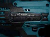 Boormachine makita hp488d met lader in koffer zonder batterij - afbeelding 5 van  6