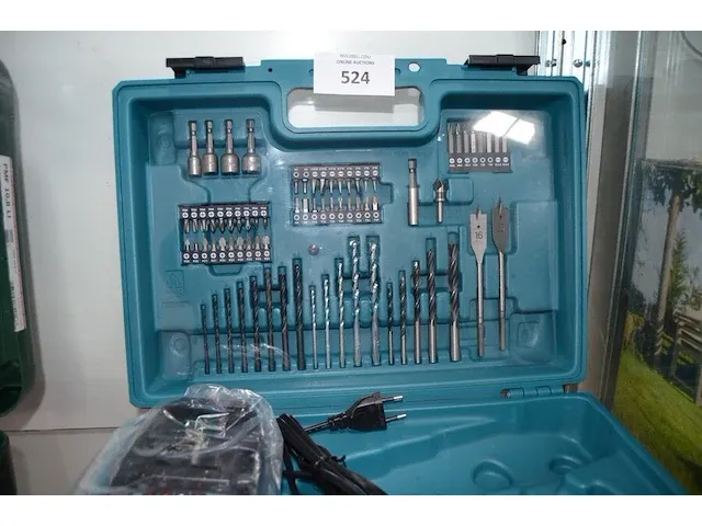 Boormachine makita hp488d met lader in koffer zonder batterij - afbeelding 6 van  6