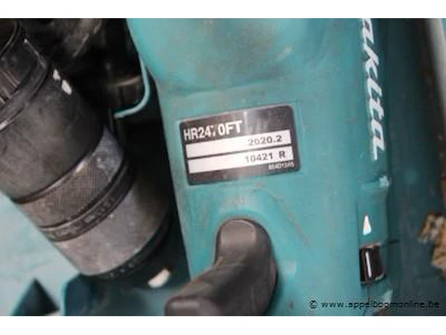 Boormachine makita hr2470ft, werking niet gekend - afbeelding 2 van  2