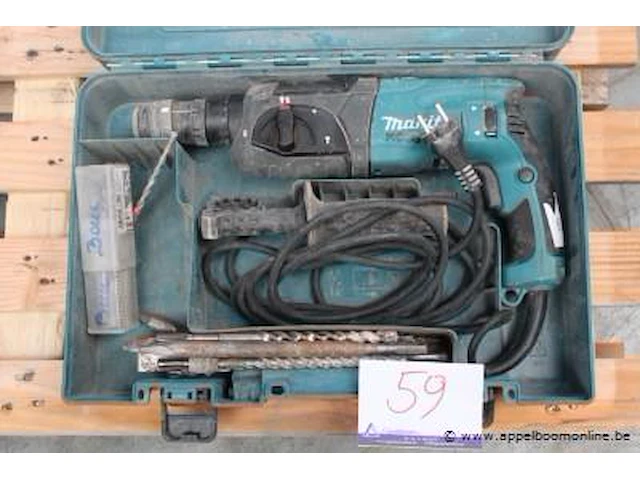 Boormachine makita hr2470ft, werking niet gekend - afbeelding 1 van  2