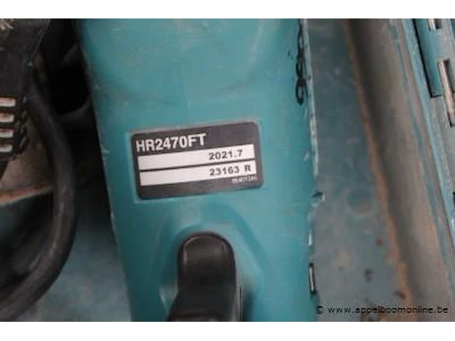 Boormachine makita hr2470ft, werking niet gekend - afbeelding 2 van  2
