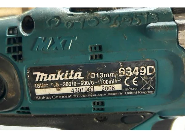 Boormachine makita - afbeelding 4 van  4