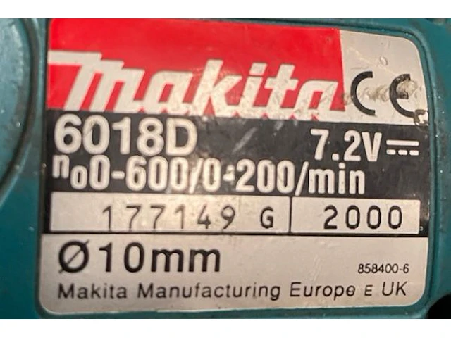 Boormachine makita - afbeelding 4 van  4