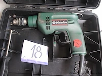 Boormachine metabo be504, werking niet gekend, in koffer - afbeelding 1 van  2