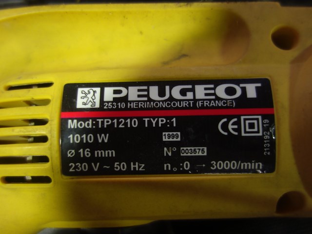 Boormachine peugeot - afbeelding 2 van  2