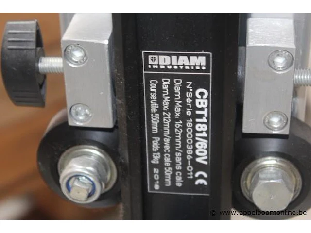 Boorstatief diam industries, cbt181/60v - afbeelding 2 van  2
