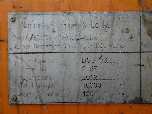 Boortoren nordmeyer - afbeelding 3 van  12