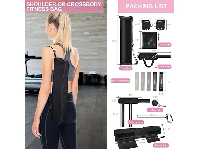 Boosteady barbell pad set - afbeelding 2 van  4