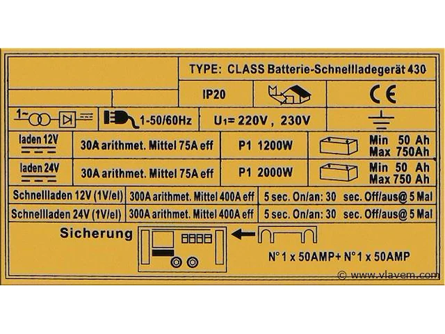Booster 300 amp - afbeelding 4 van  4