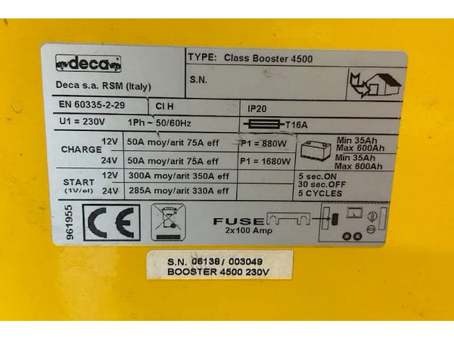 Booster class 4500 - afbeelding 7 van  7